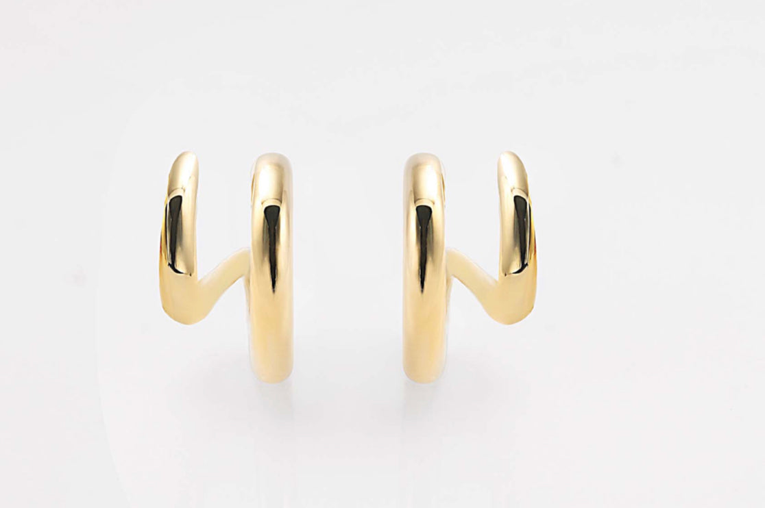 Fake Piercing Earring Gold